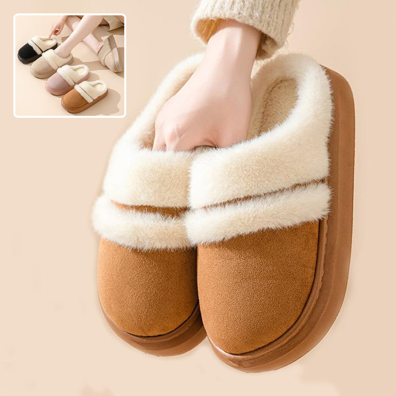 Faux Fur House Slippers